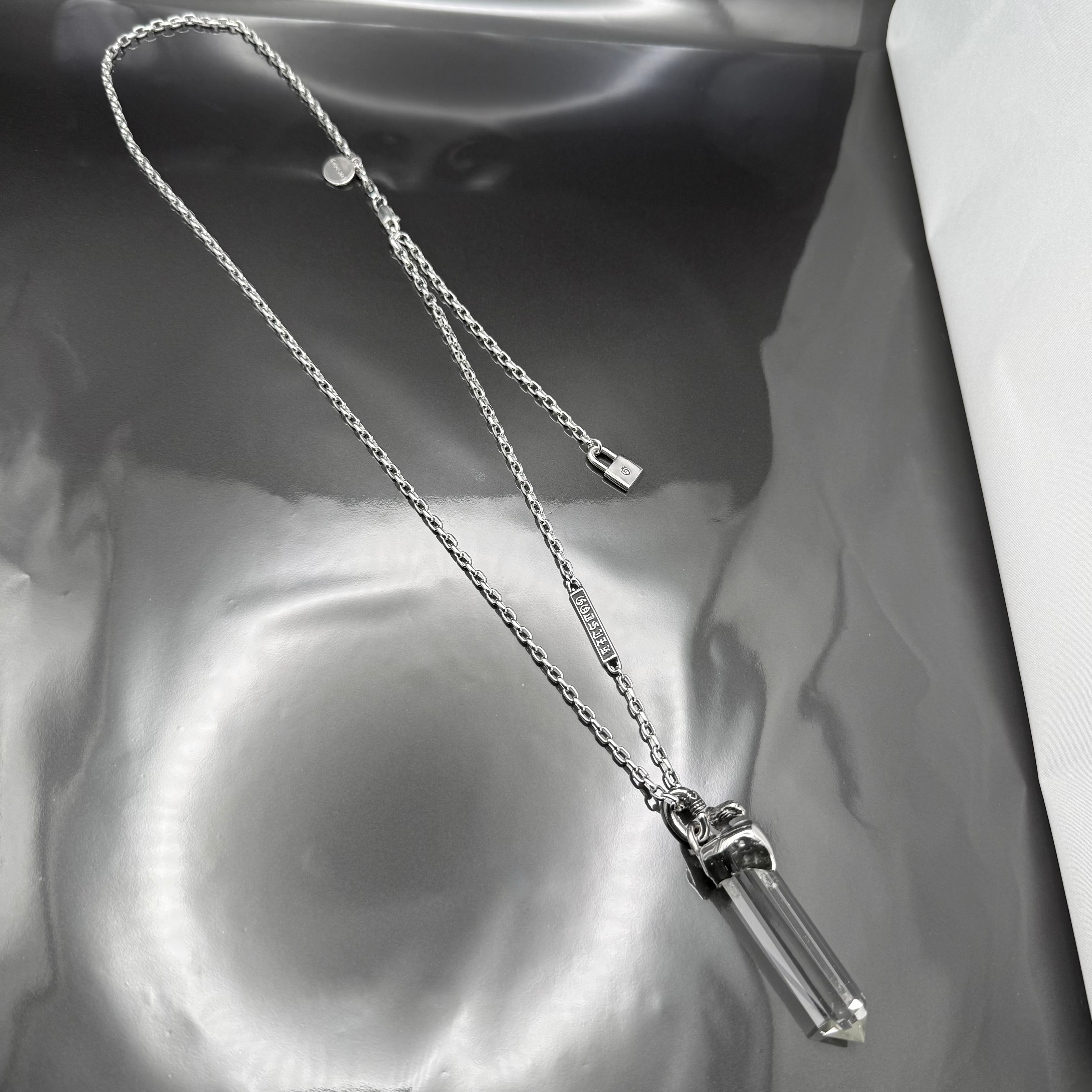 One off CHAIN NECKLACE [QUARTZ] with EAGLE / 限定商品 クオーツ