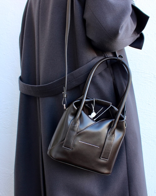 MM6 maison margiela/japanese shoulder bag《dark brown》