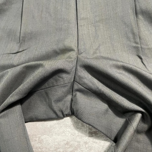 90s BALENCIAGA archive gray slacks w32 詳細写真7