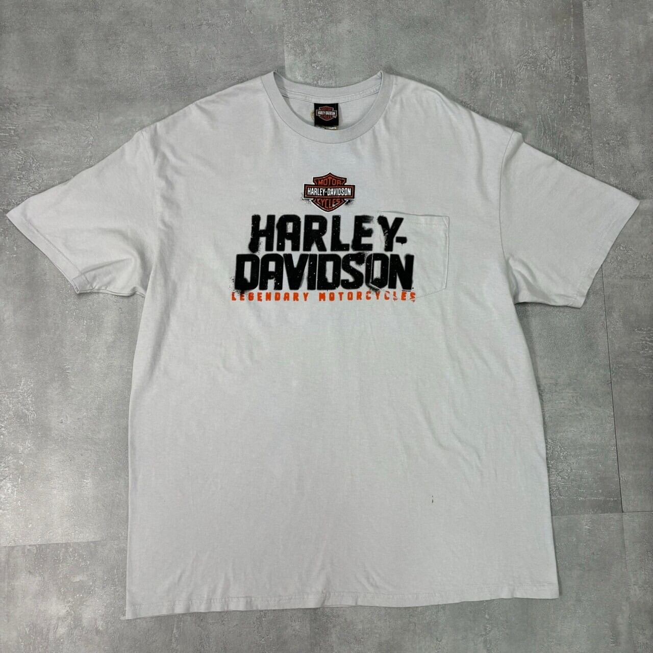 《XXL size》Harley-Davidson ハーレーダビッドソン プリントTシャツ 両面プリント No.3268