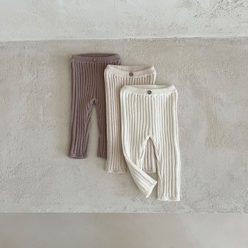 【BABY】韓国風無地レギンス