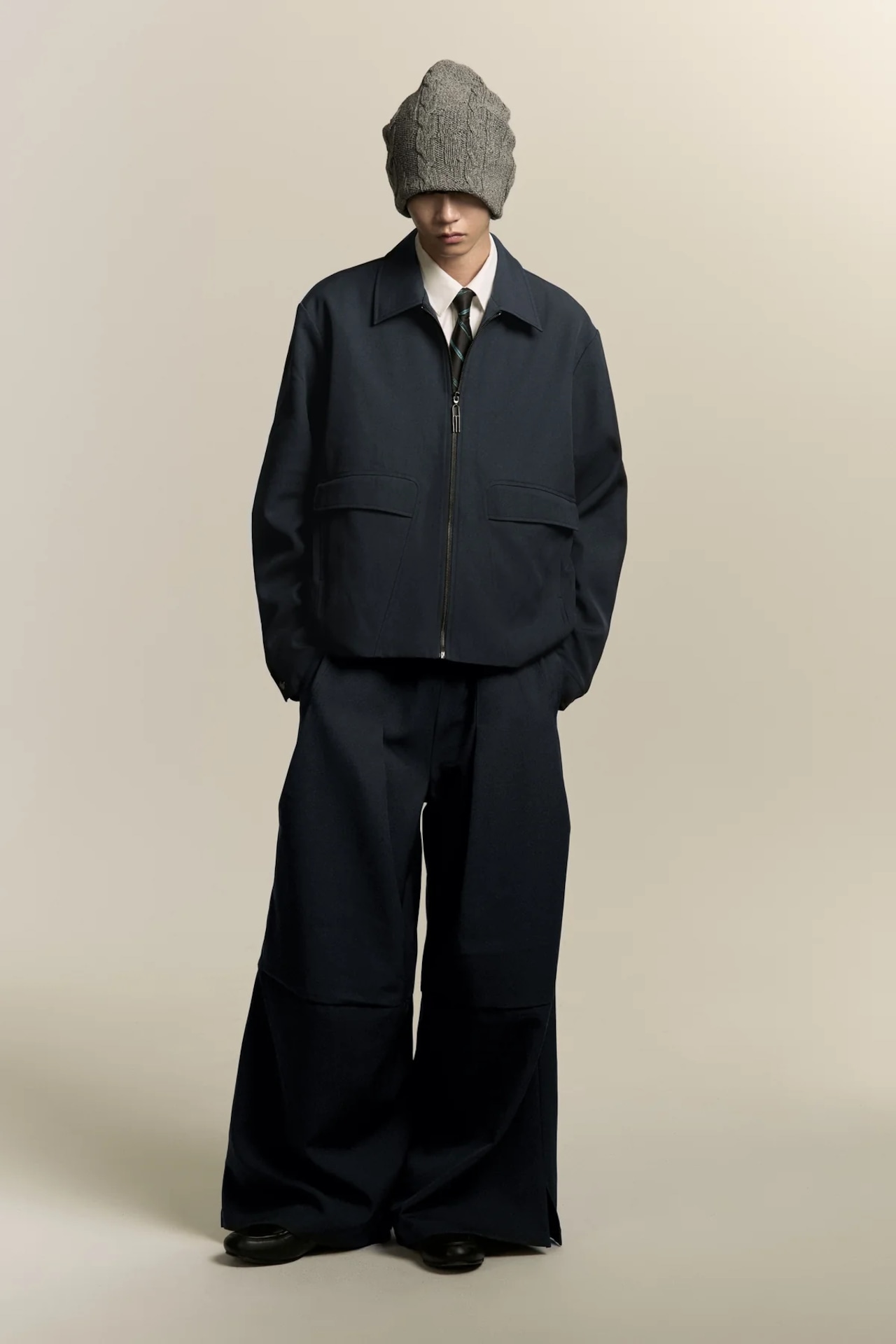 【25AW】NAMESAKE(ネームセイク) / TOWSON PLEATED TROUSERS / パンツ - 1