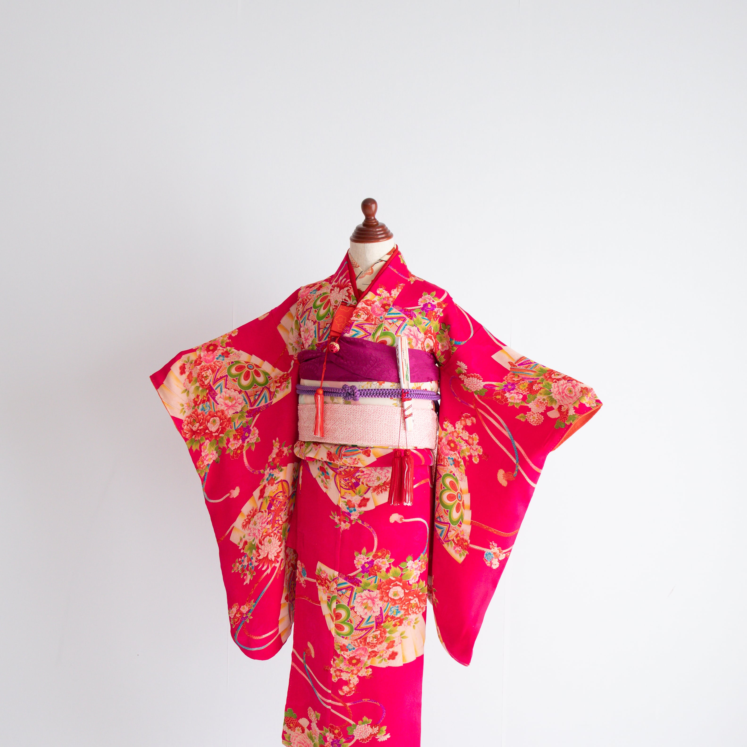 女の子帯style『hanaougi』/SA7012(対応身長目安 約113㎝〜120㎝)