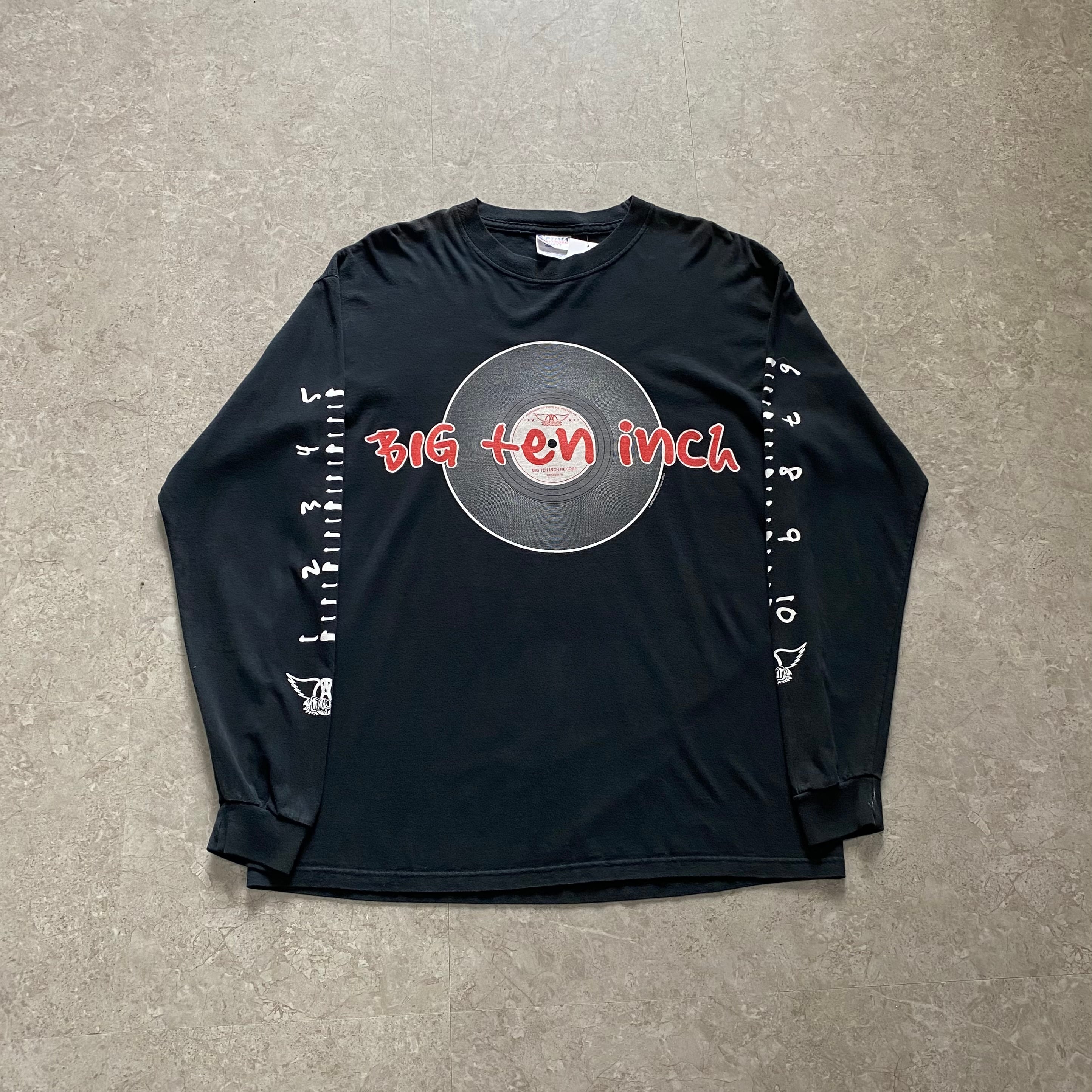 2003s Aerosmith "Big Ten Inch Record" L/S T-shirt【仙台店】