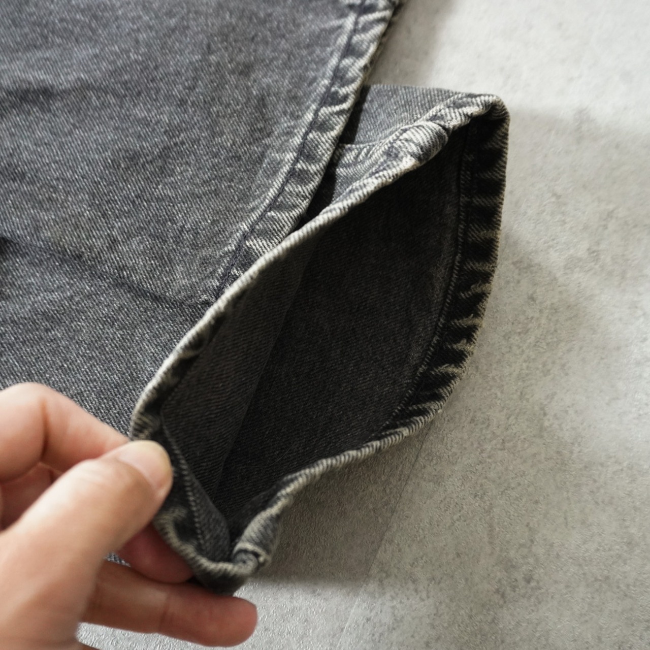 90s Levi's 505 black "made in USA" W36L31相当 古着 - 12