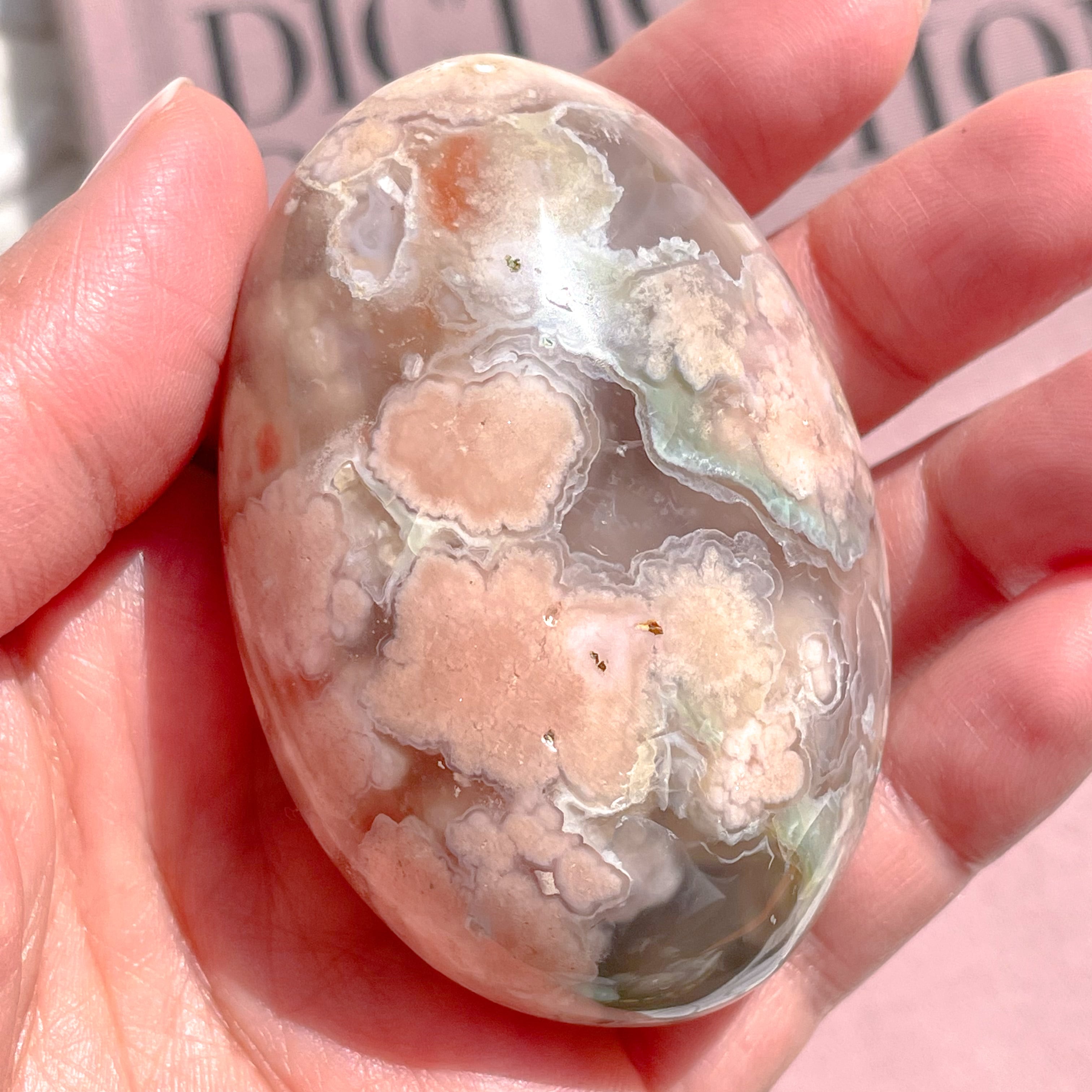 フラワーアゲート パーム Flower Agate Palm ✧ フラワーアゲート | FLUXY - 天然石と鉱物