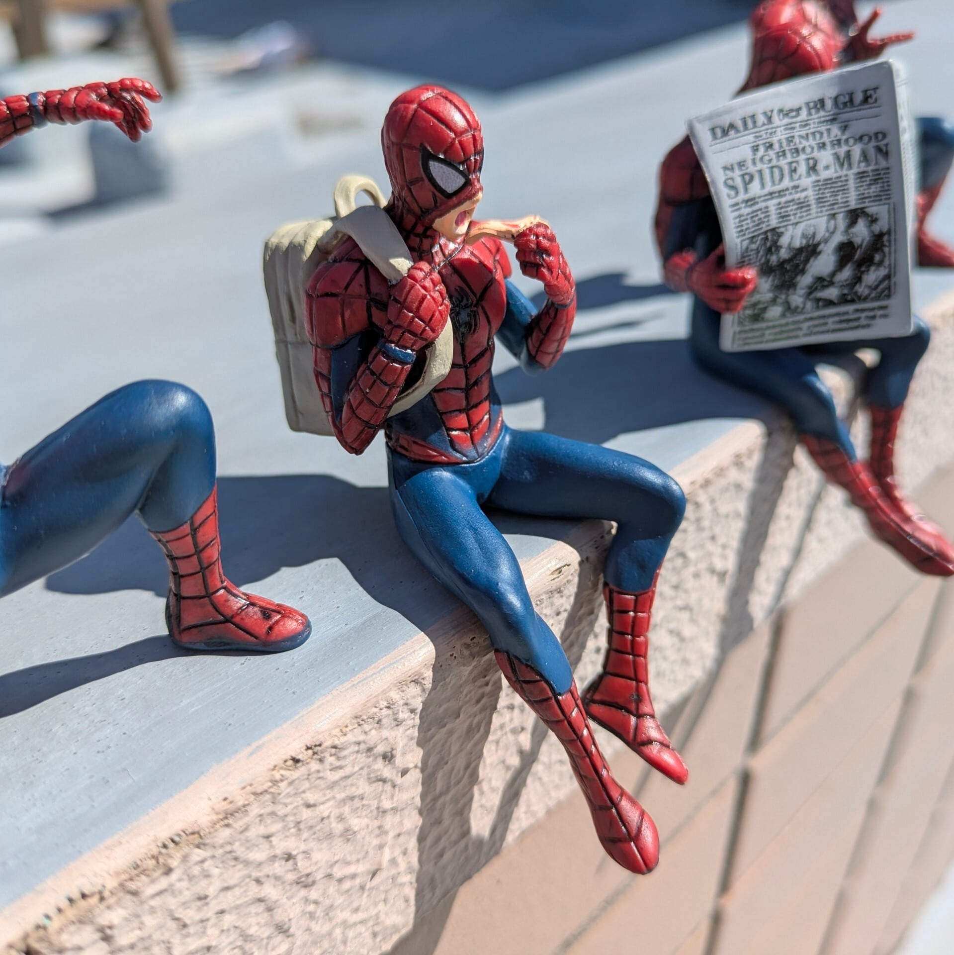 【 Spider-Man ( スパイダーマン ) 】 PVC FIGURE 4P SET〚アメリカン雑貨 アメトイ〛