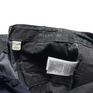 RRL indigo herringbone denim pants