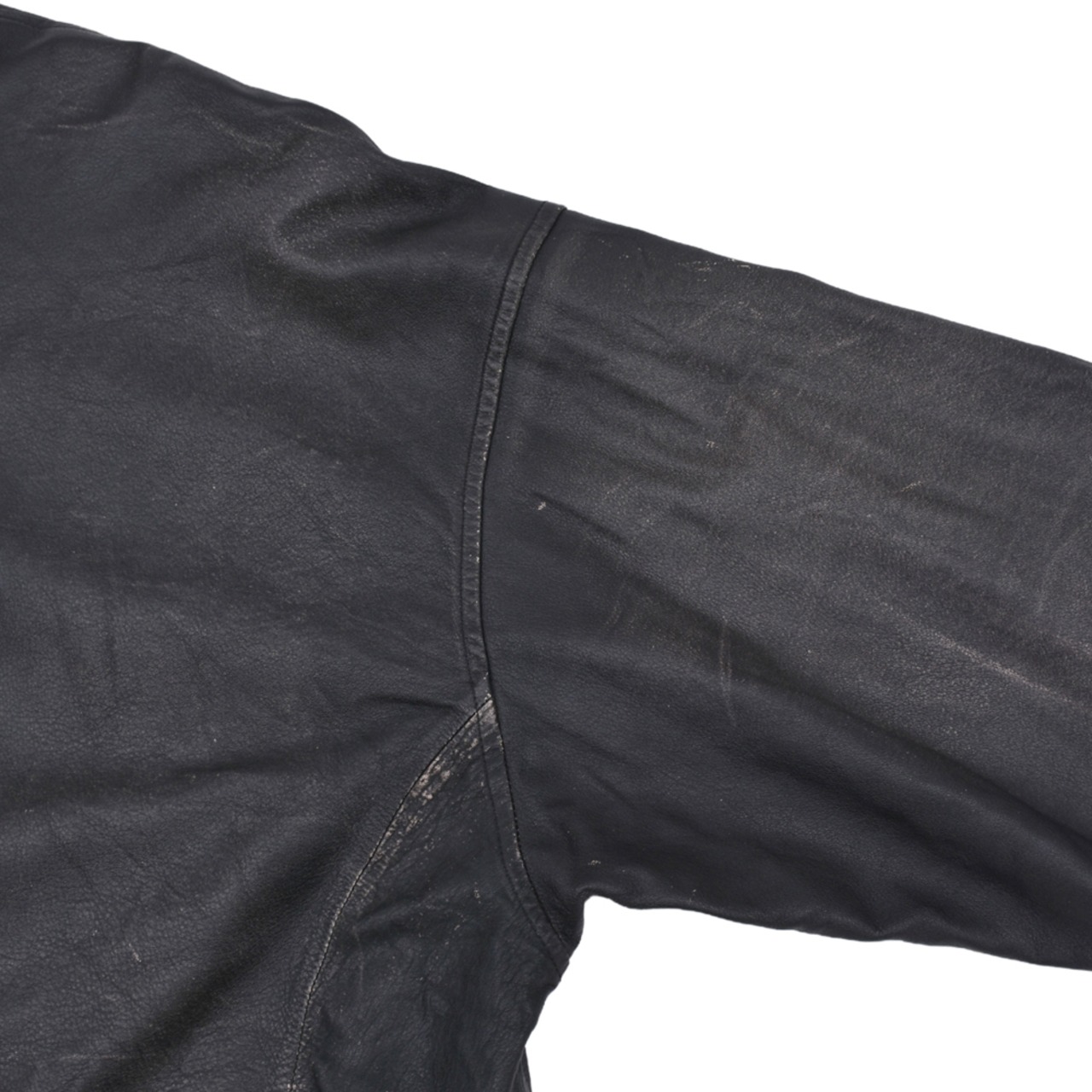 【KAMIYA】Distressed Leather Coach Jacket - 8