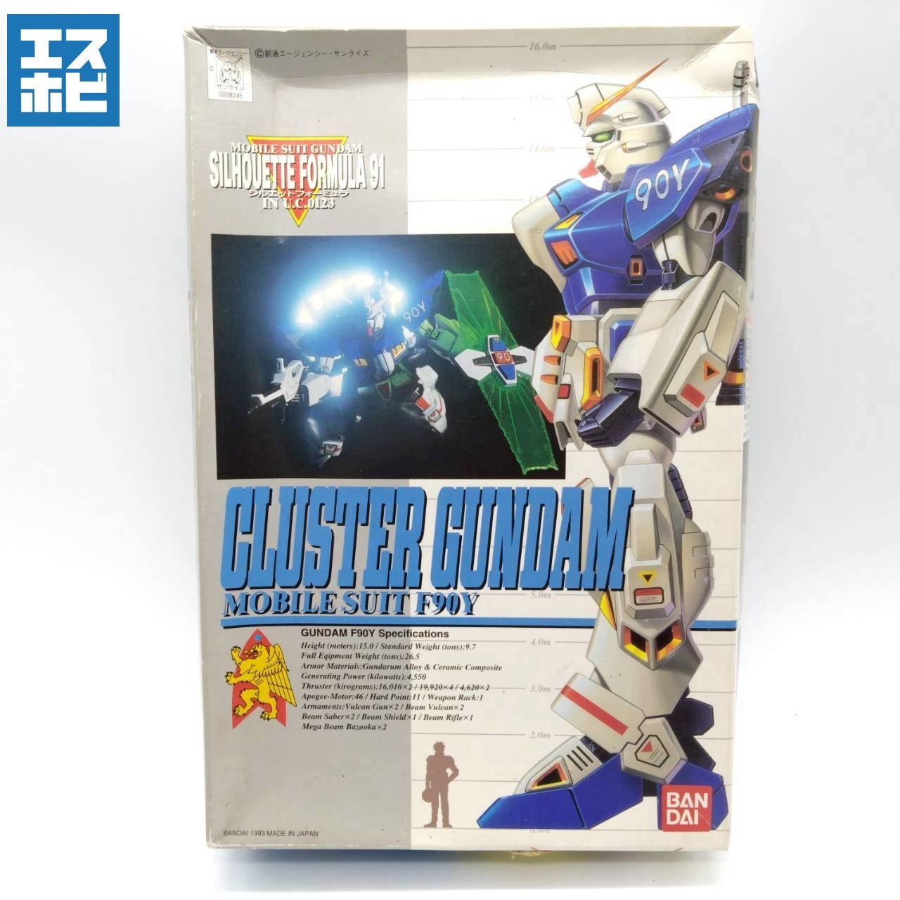 1/100 クラスターガンダム