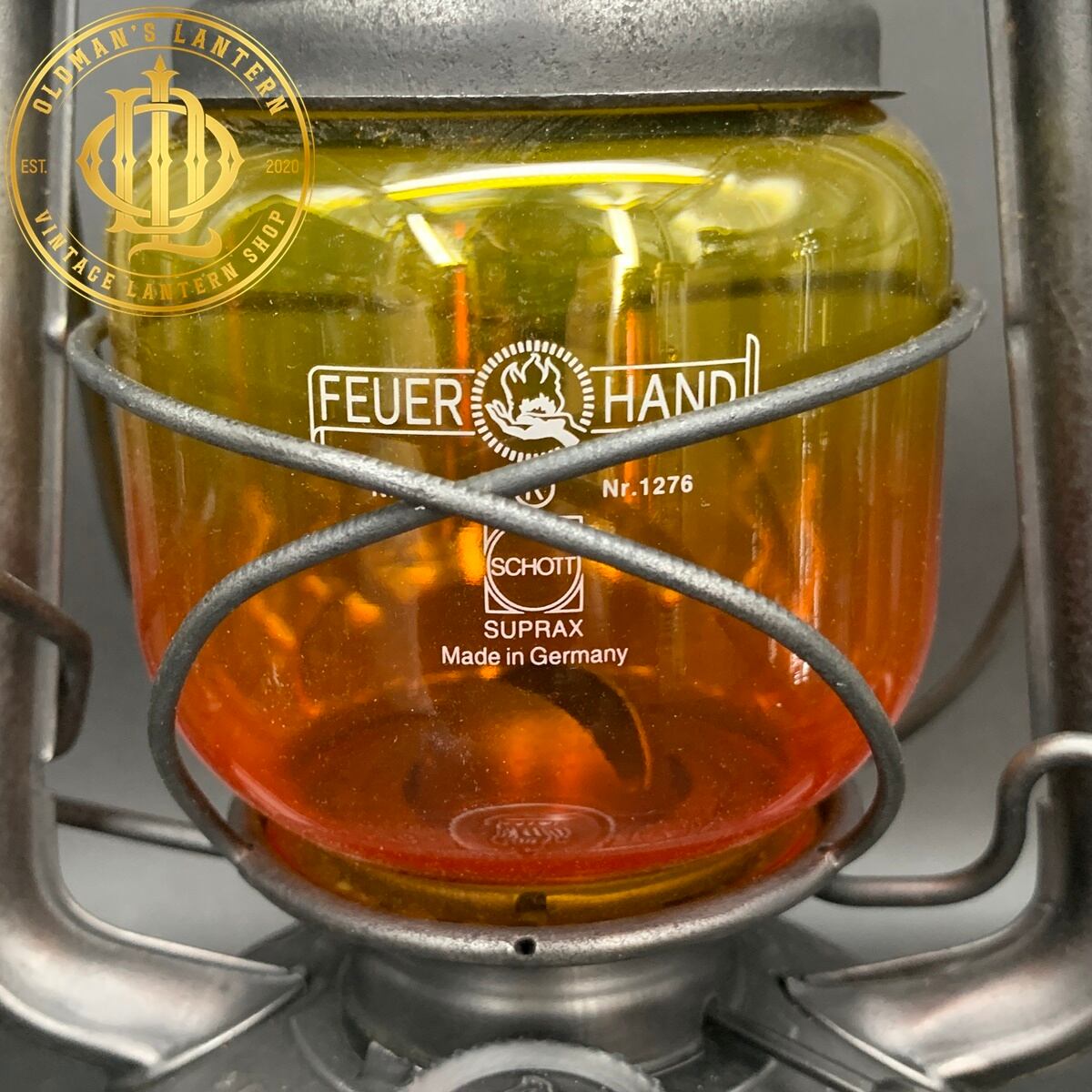 FEUERHAND 276 StK ヴィンテージ 純正グラス イエローアンバー FEUERHAND 276 StK ヴィンテージ 純正グラス イエローアンバー