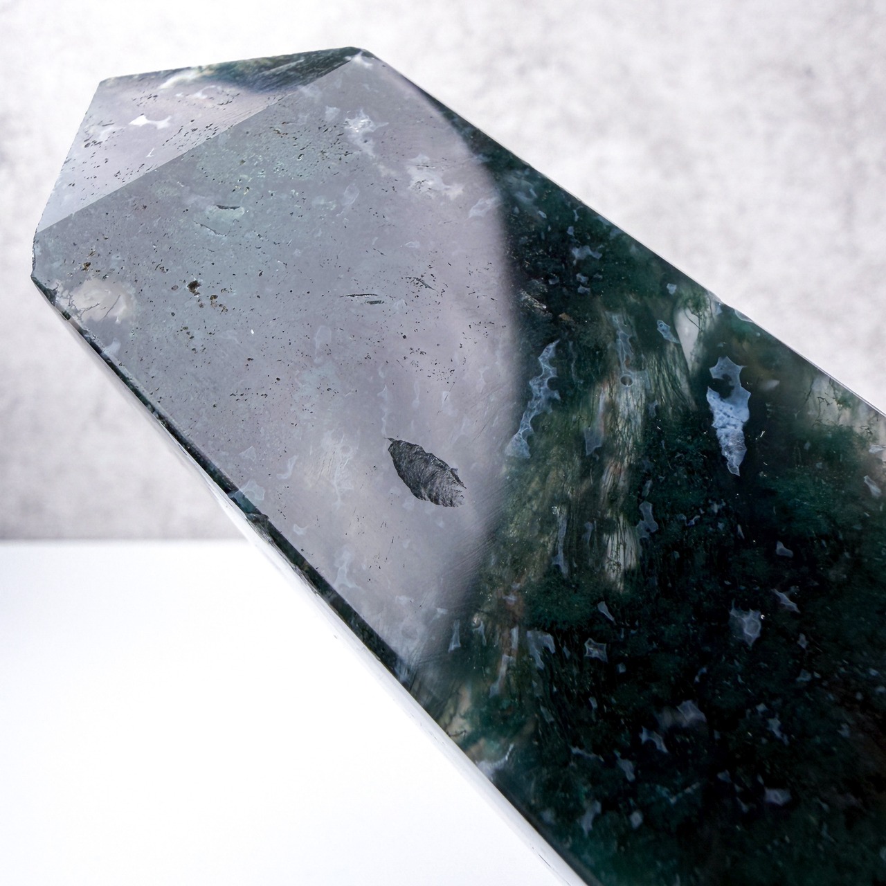 ピンクモスアゲート タワー * Moss Agate * 天然石