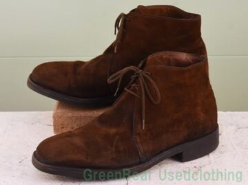 W210ビンテージデザートブーツ黒ブラックメンズ26〜26.5cmくらい | Pay ID 