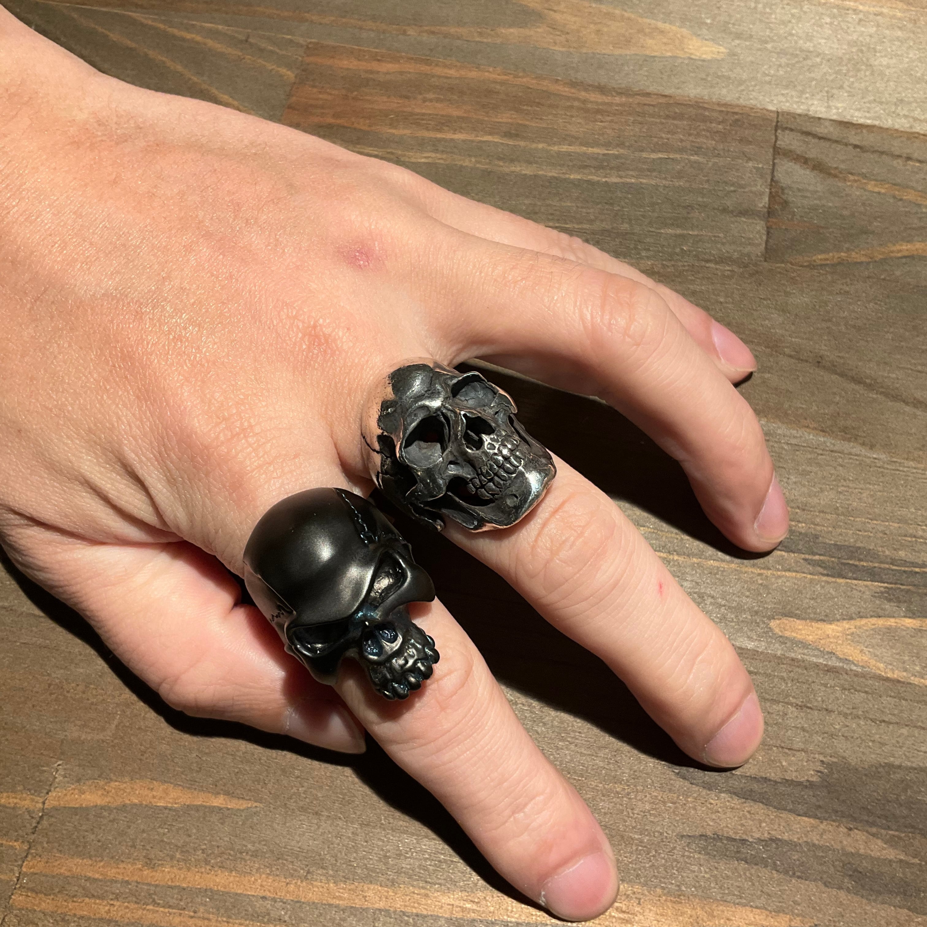 haraKIRI ハラキリ ラージスカルリング SilverJewelry