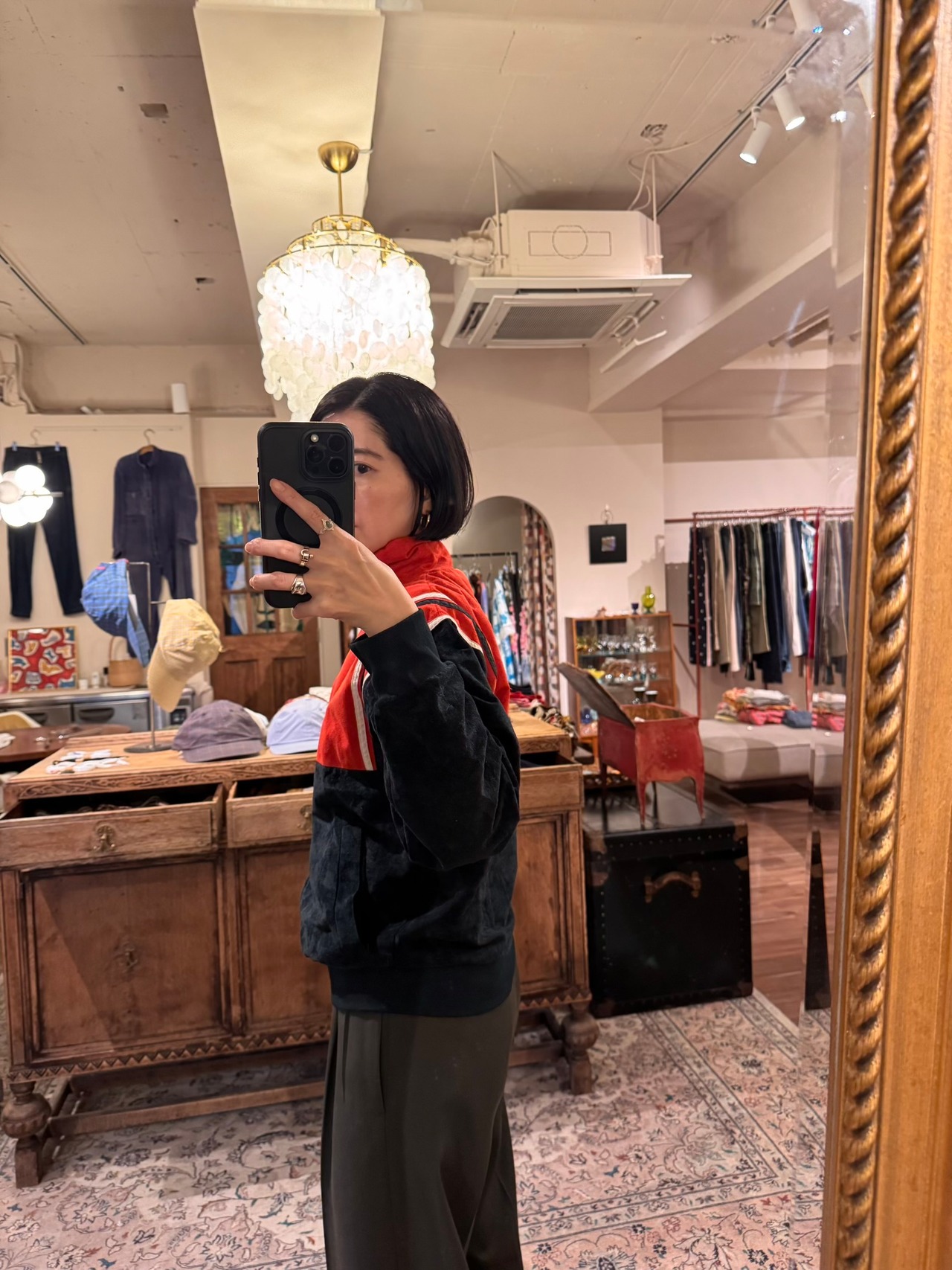 【ご予約分】【Vintage】70s–80s French Velour Track Jacket "ASAV"