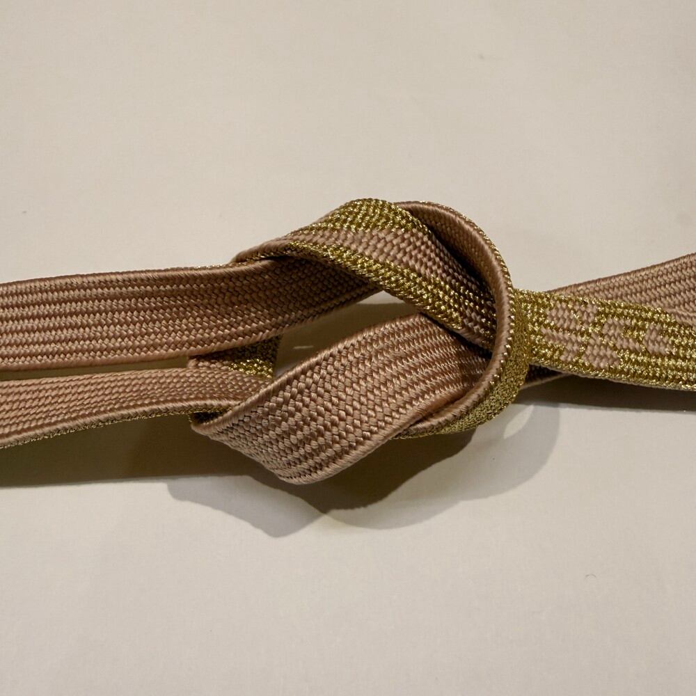 帯締め 新品 帯締め 帯〆 高麗組 手組み帯締め 平組 ベージュ 礼装用 訪問着 色無地 正絹 絹100% 和装小物 6506