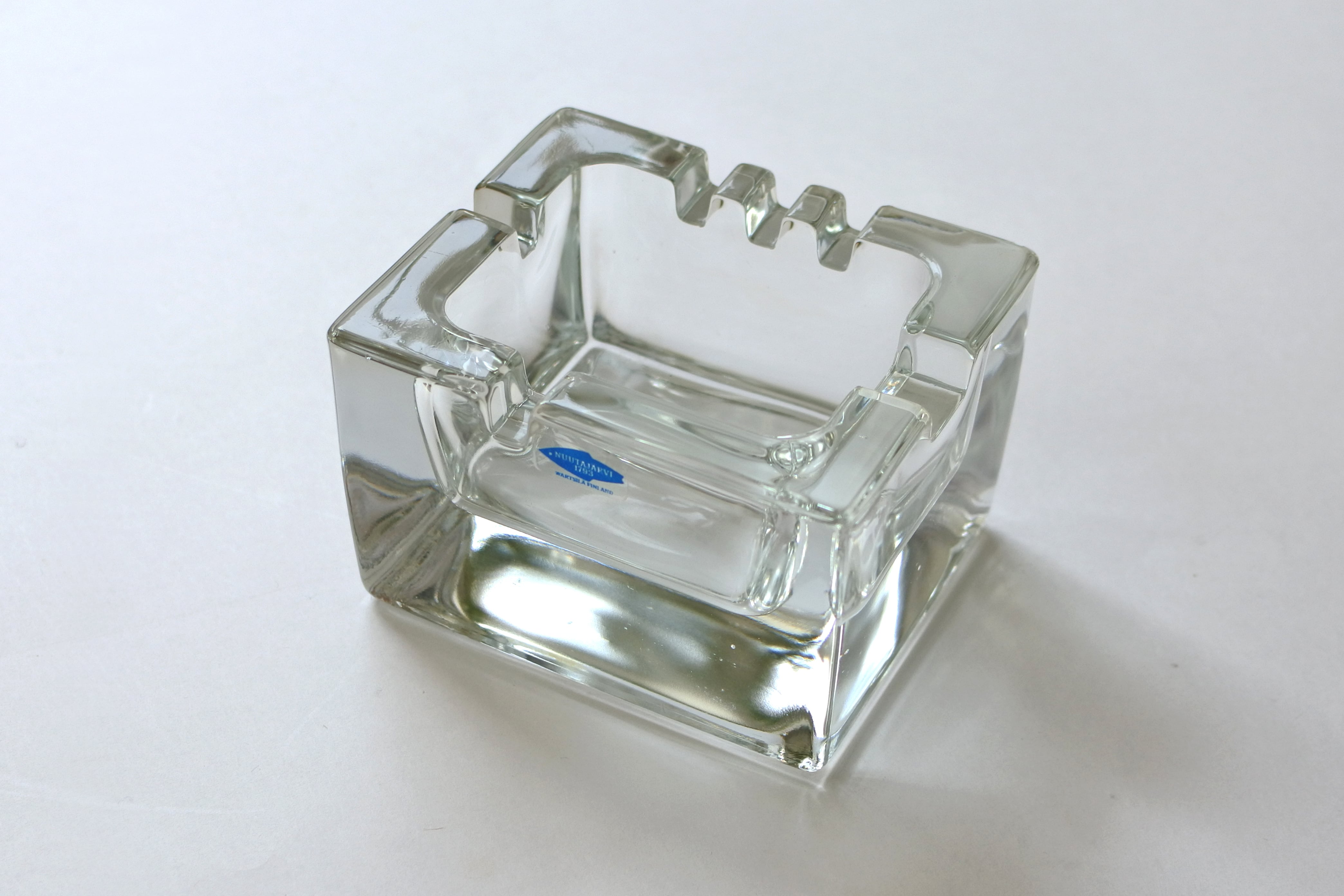nuutajarvi ARABIA Sargasso(クリア)ベース(N559) vintage ARABIA NUUTAJÄRVI sargasso N559 clear vase / ヴィンテージ