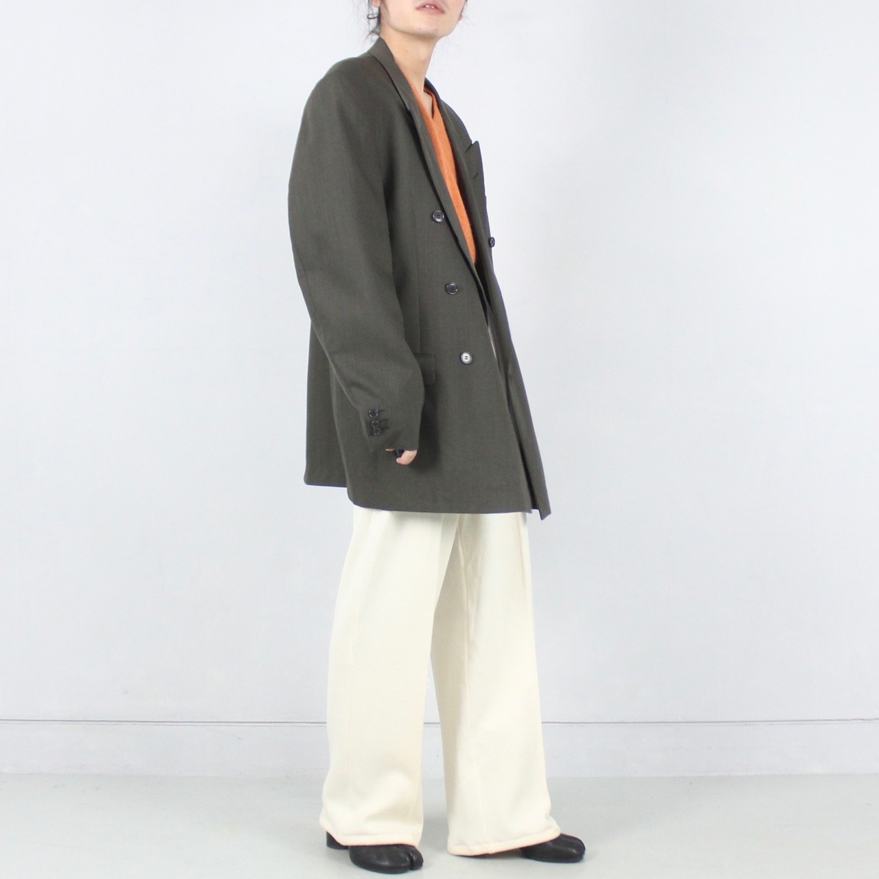 Pierre Cardin オーバーサイズ ダブル ボックスシルエット テーラード 
