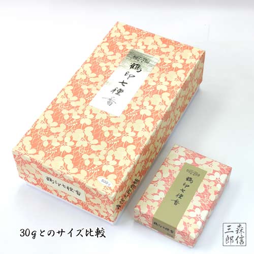 日本製 玉初堂のお香 鶴印七種香 500g #671（焼香 抹香）(五種香 500g