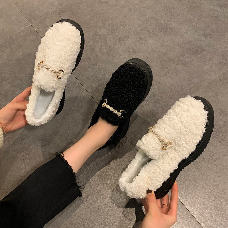 レディースウィンターレッドスウェードカジュアルシングル 靴 シューズ 冬物 部族の婦人靴44444905229