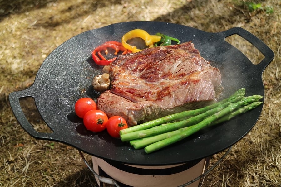 JHQ 鉄板マルチグリドル直径33cm | OLIVE OUTDOOR EQUIPMENT
