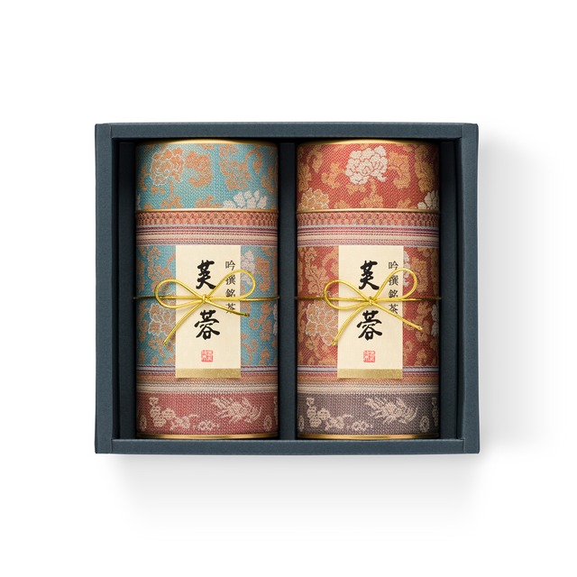 ギフト茶缶【A-008】芙蓉180g×2缶