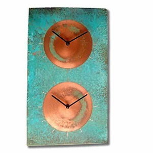 インテリア　メタルクロック Large Copper Wall Clock 18-inch -