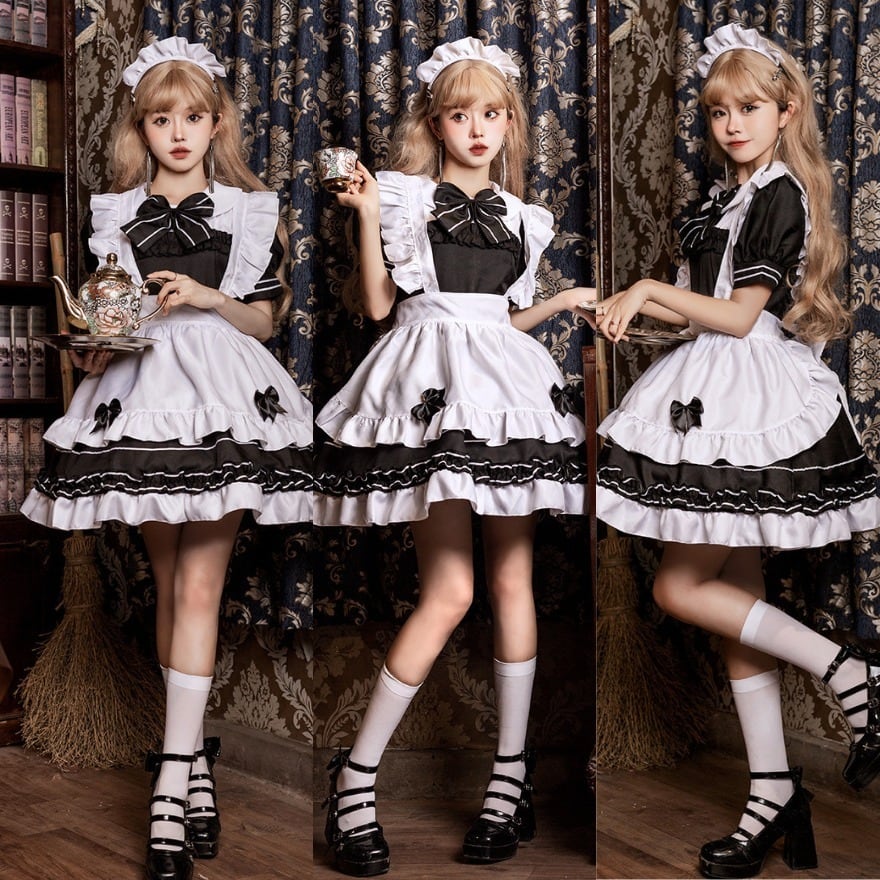 ハンドメイドアイドル衣装♡メイド服♡コンカフェ衣装