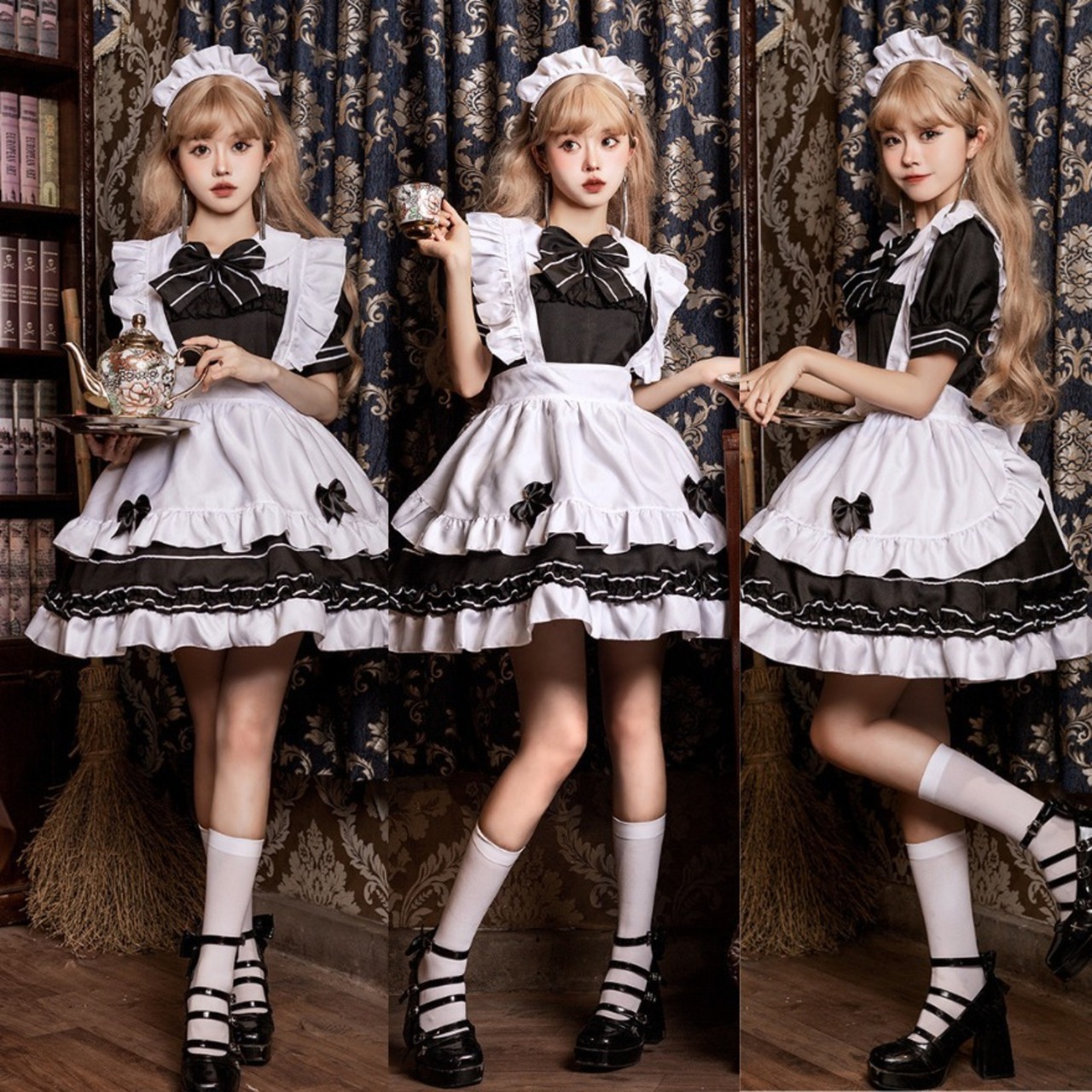 天使と悪魔 サブカル系 メイド服 コンカフェ イベント コスプレ 