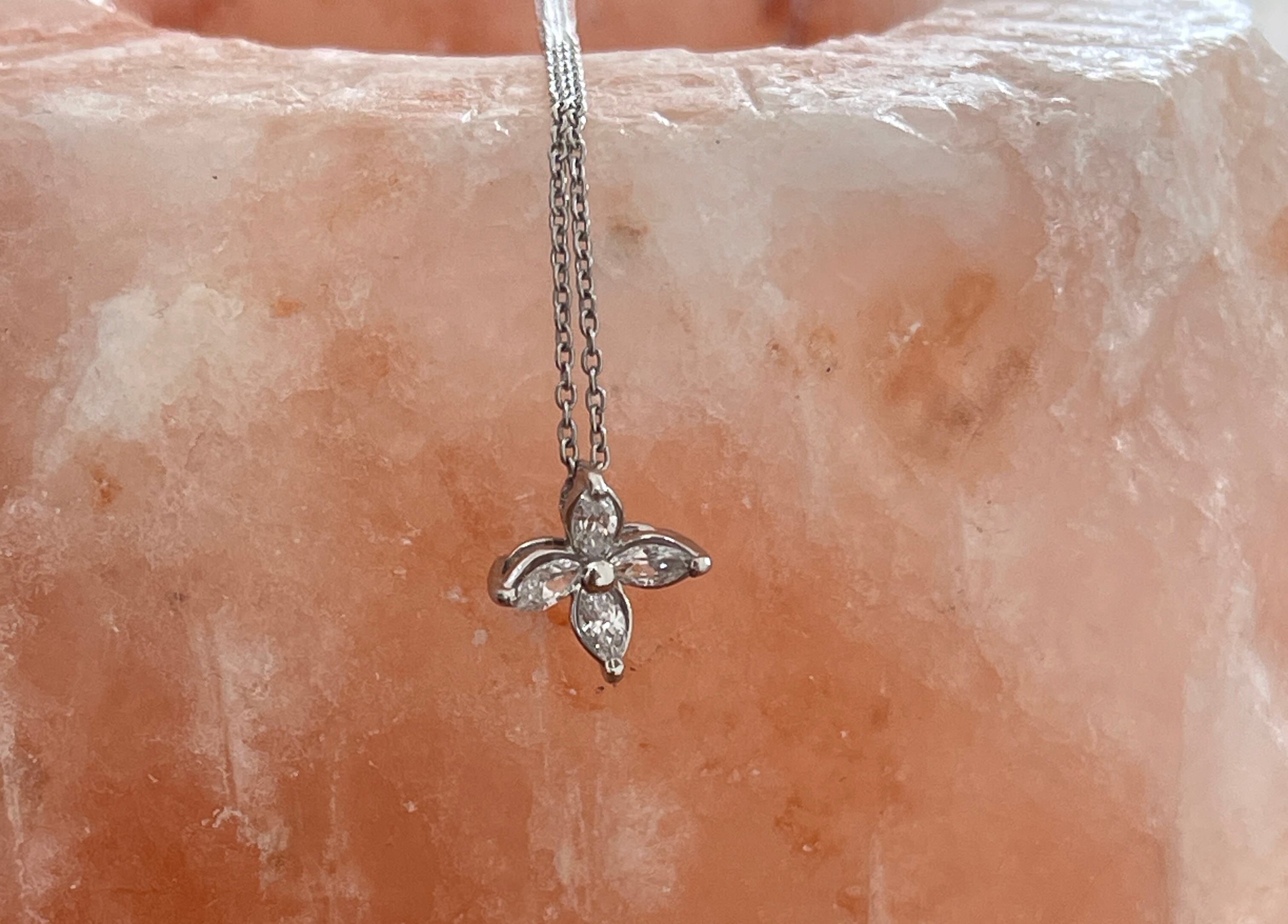 マーキスカットデザイン天然ダイヤモンドネックレス | セレクト  