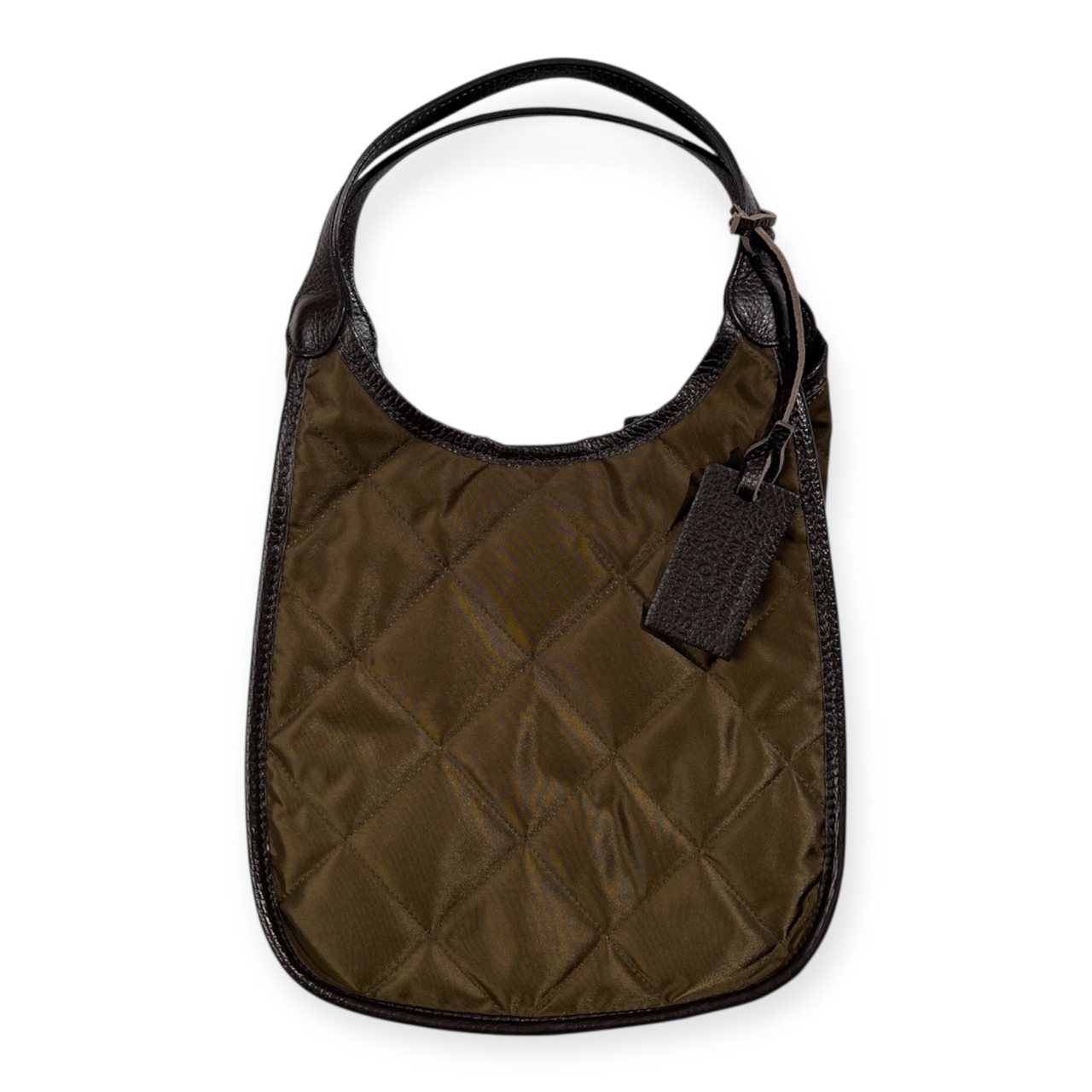 Mademoiselle NON NON マドモアゼルノンノン MARCO MASI マルコマージ 本革 レザー 切替 キルティング ハンド バッグ /鞄/カバン