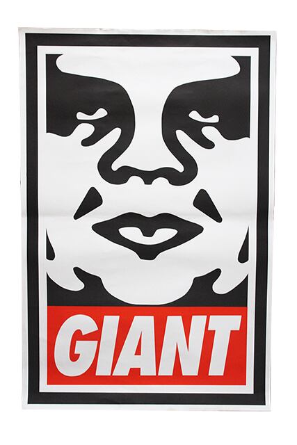 シルクスクリーン | Shepard Fairey「GIANT」
