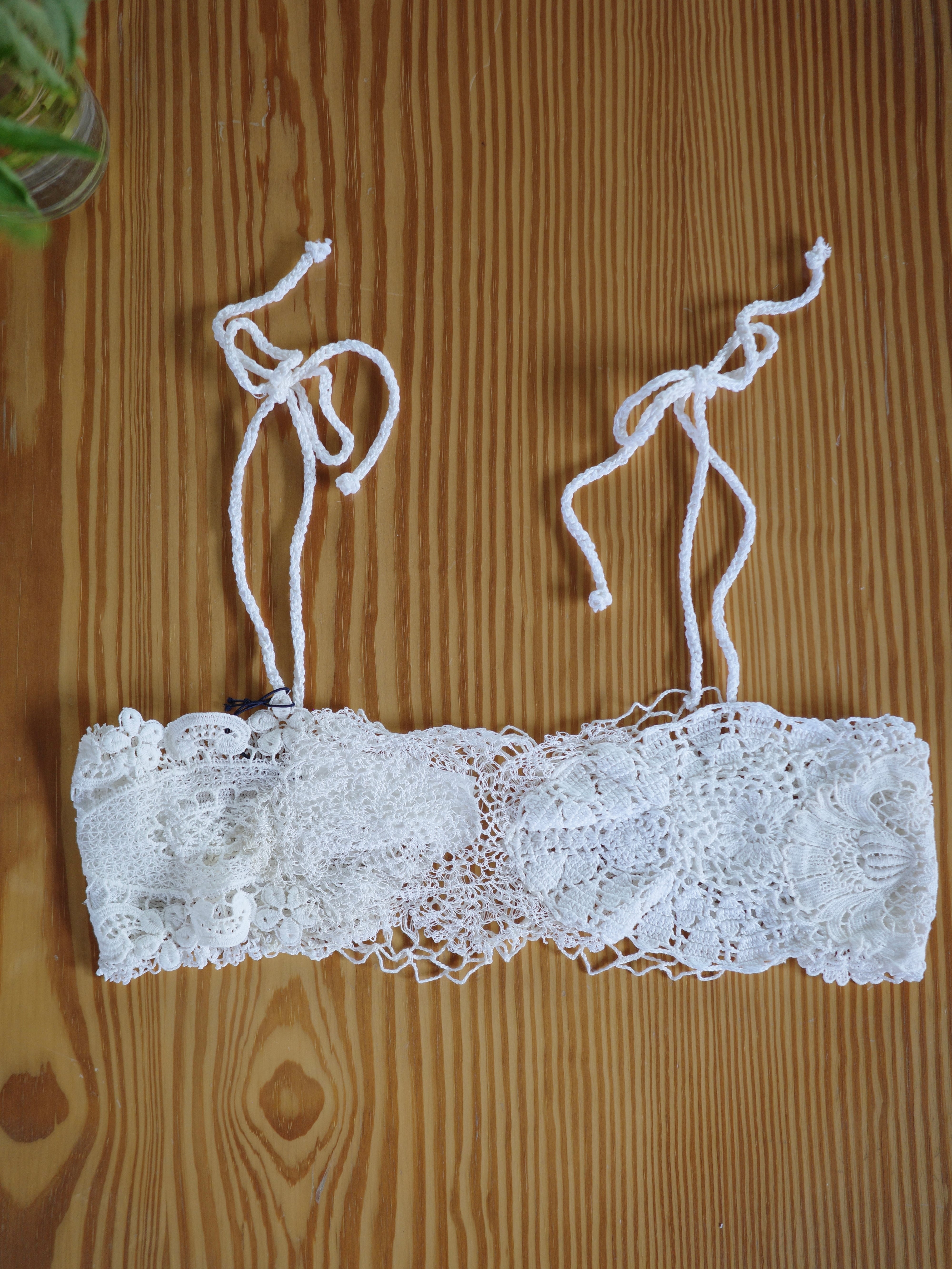 <vintage>remake lace bustier I