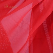 社交ダンス 衣装 スタンダードドレス ドレス ワンピース スタンダード フロート レース ダンス デモ パーティ 発表会 黒 上品 ブラック系 レッド系 豪華 ドレス スカート フロート 3枚重ね 露出少なめ 上品デザイン Mサイズ