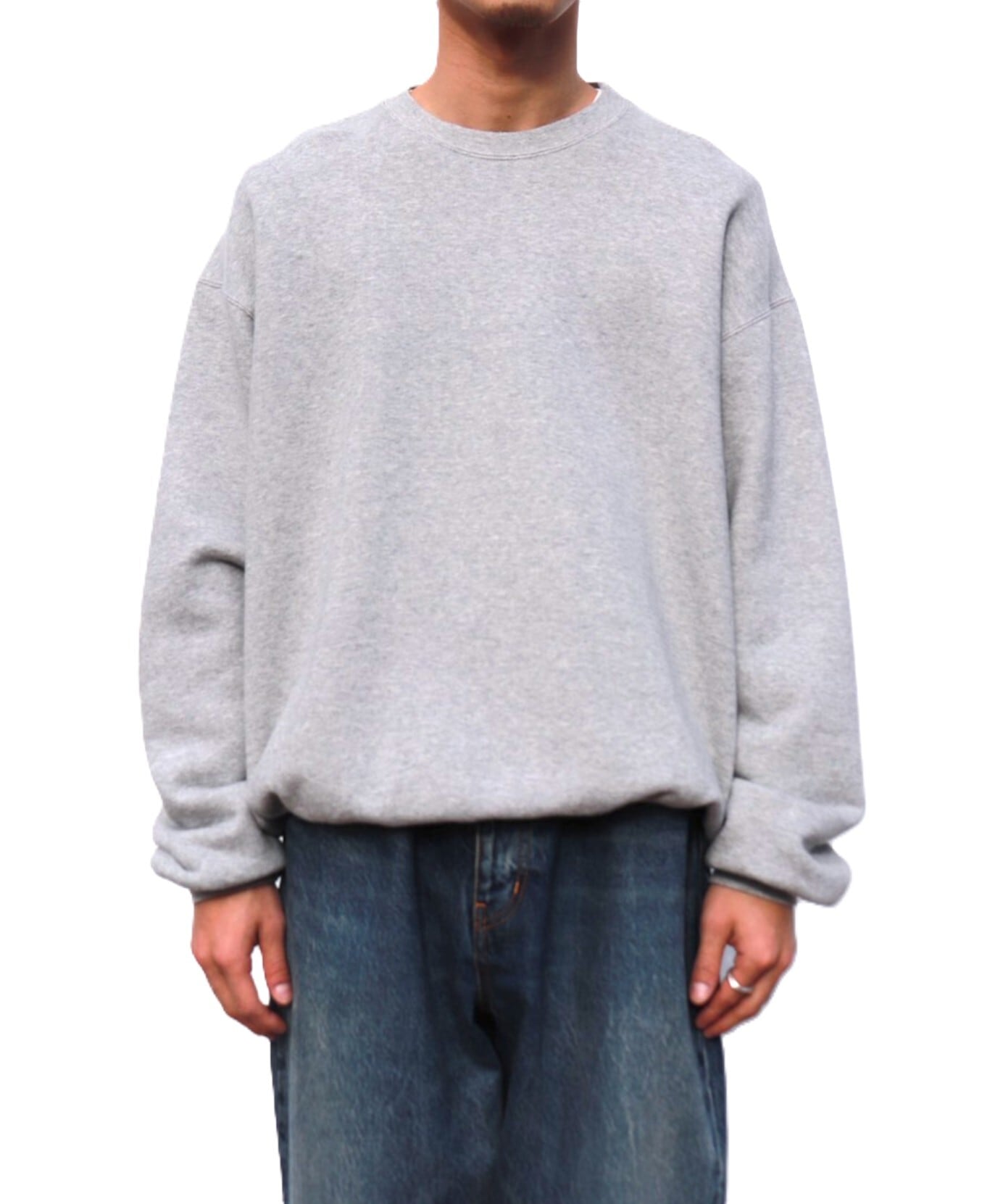 UNIVERSAL PRODUCTS. / 253-60101 JUMBERCA SWEAT CREW NECK (GRAY