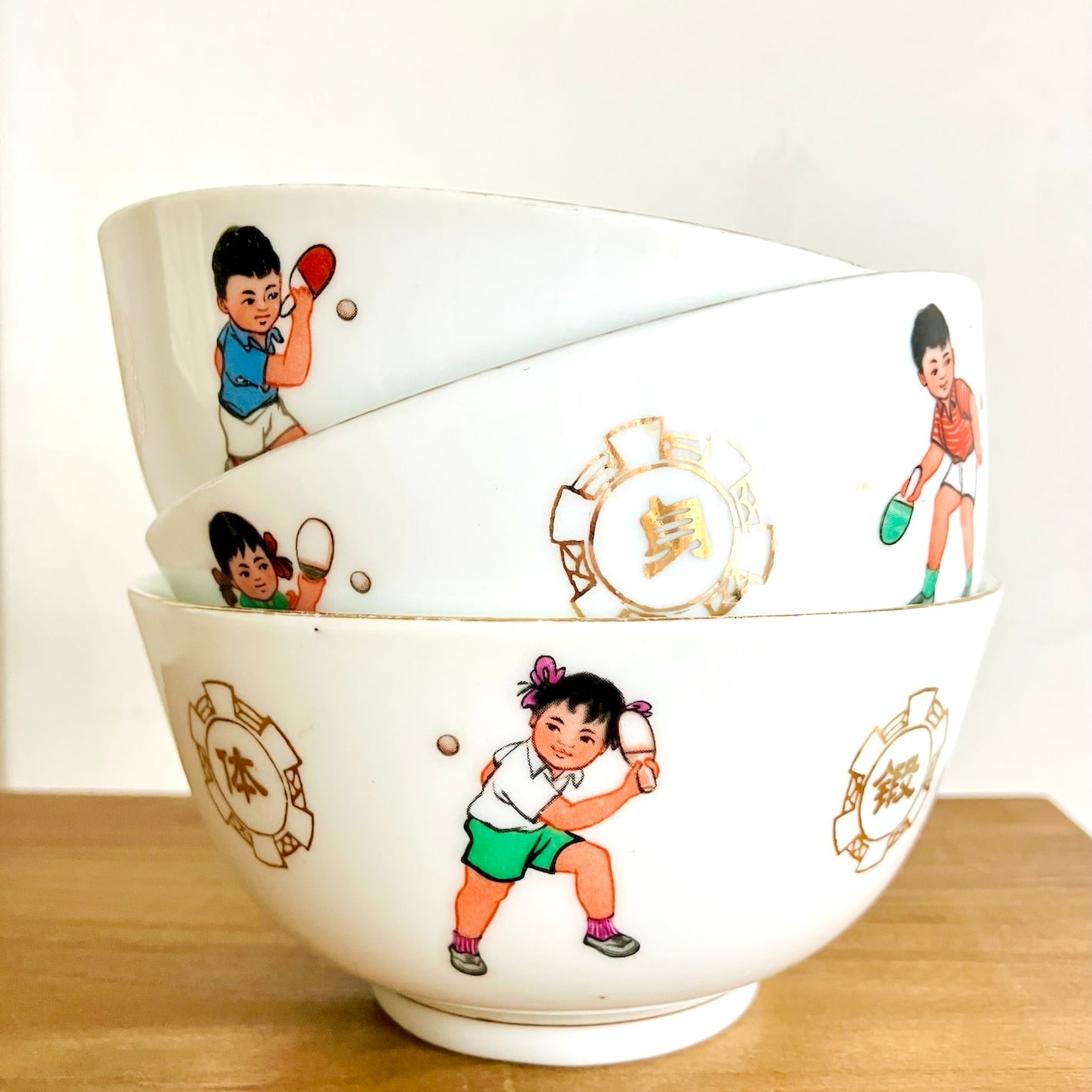 ピンポン少年少女団の器|80'sライスボウル単品