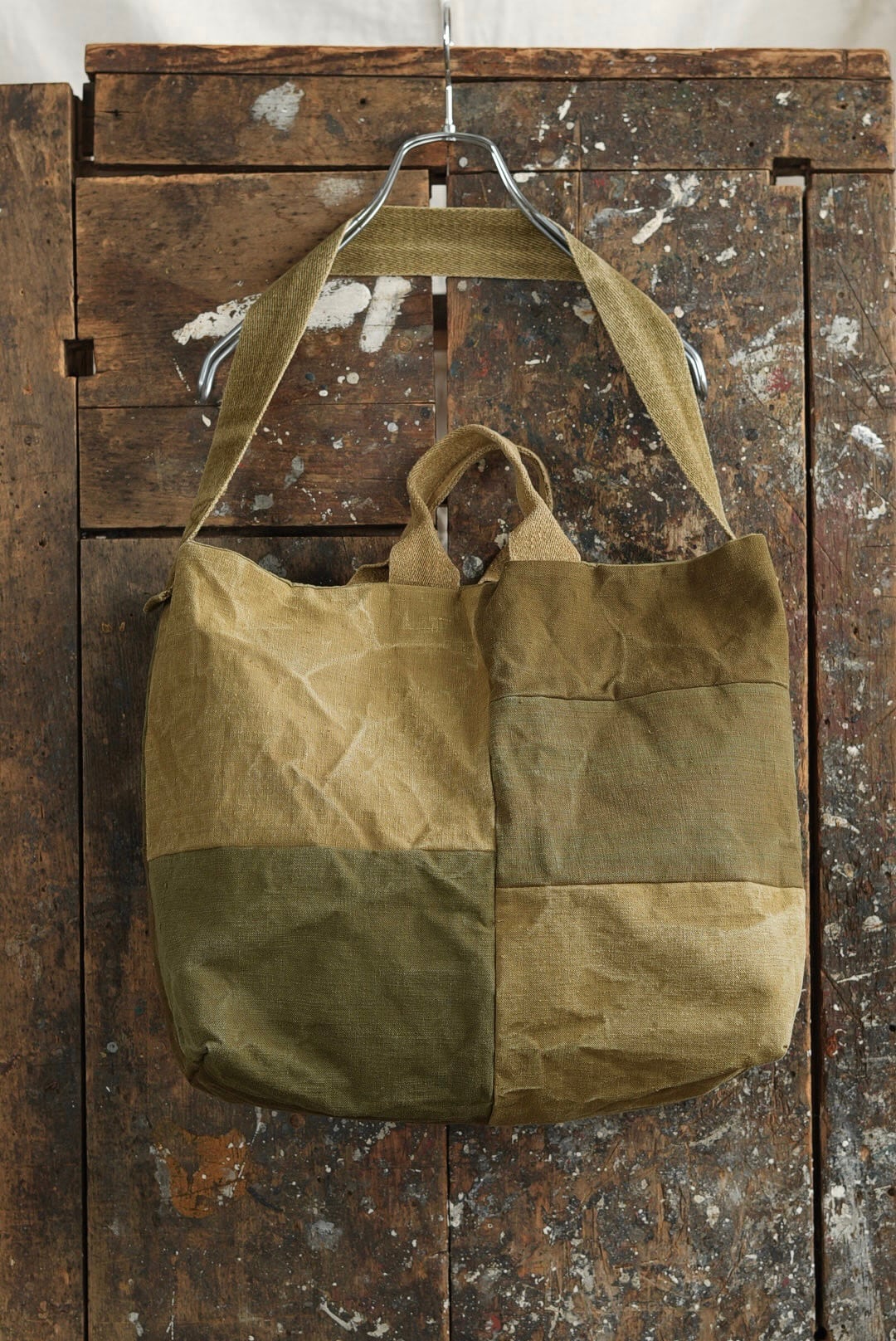 YVES ANDRIEUX - PATCH TOTE & SHOULDER