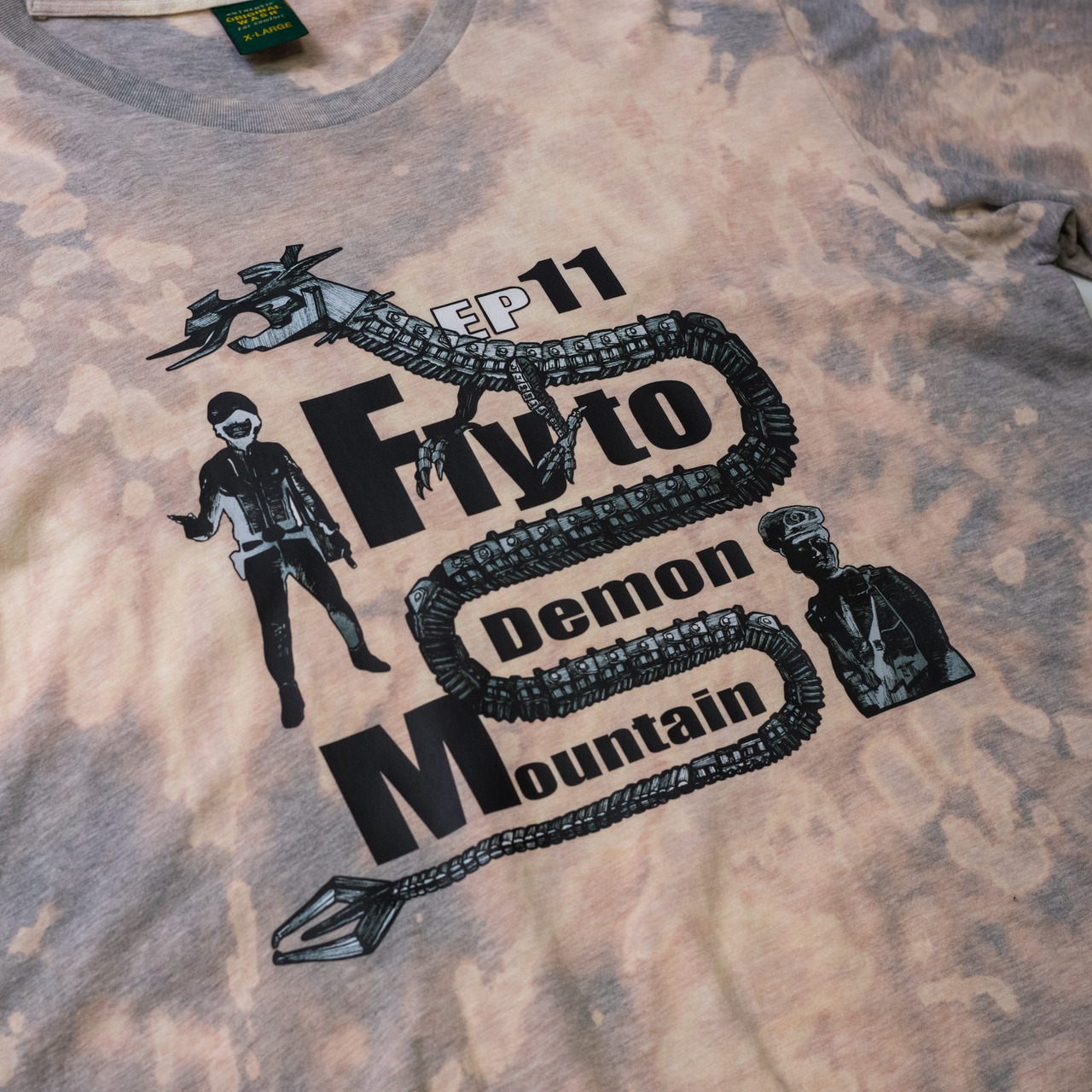 Faded Design T-shirts feat.吉村生成