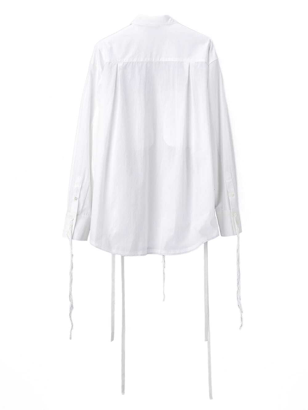 24SS】Midorikawa WAIST ZIP SHIRT (WHITE) MID24SS-SH04 | IAAAM