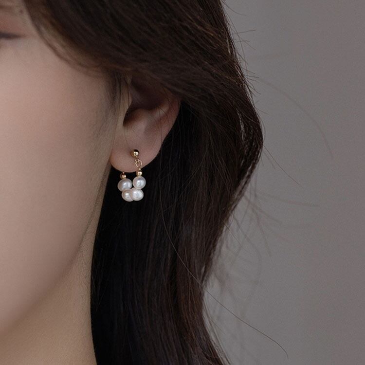 【NEW】新作 S925ピアス パール