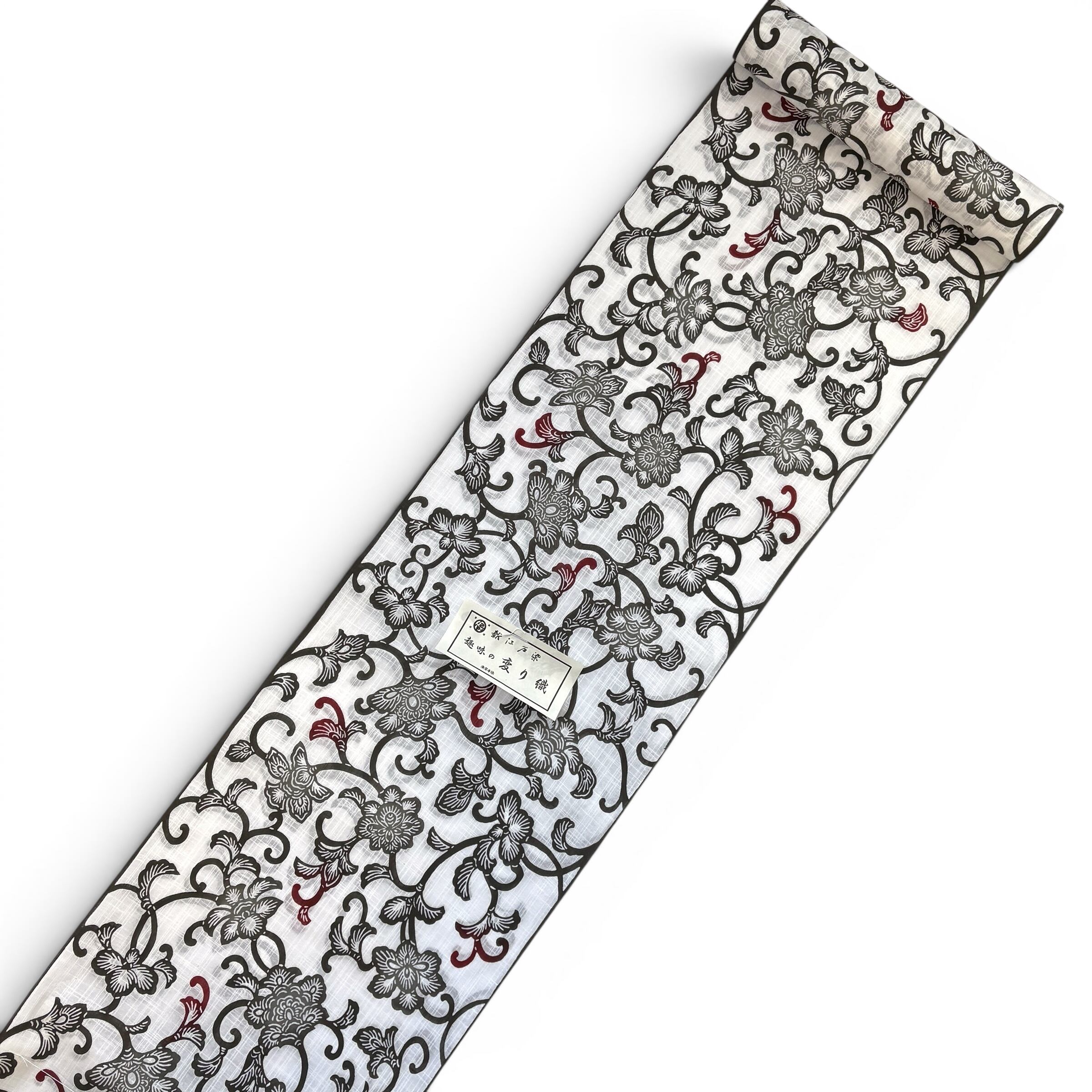 浴衣【丸久商店】花唐草 | ウスキ呉服店