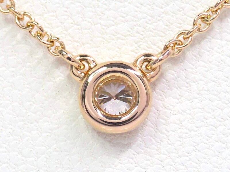 TIFFANY&Co ティファニー 750 ダイヤモンド バイザヤードネックレス  