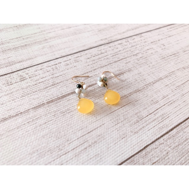 p_15 ハニーカラージュード（ピアス・イヤリング）