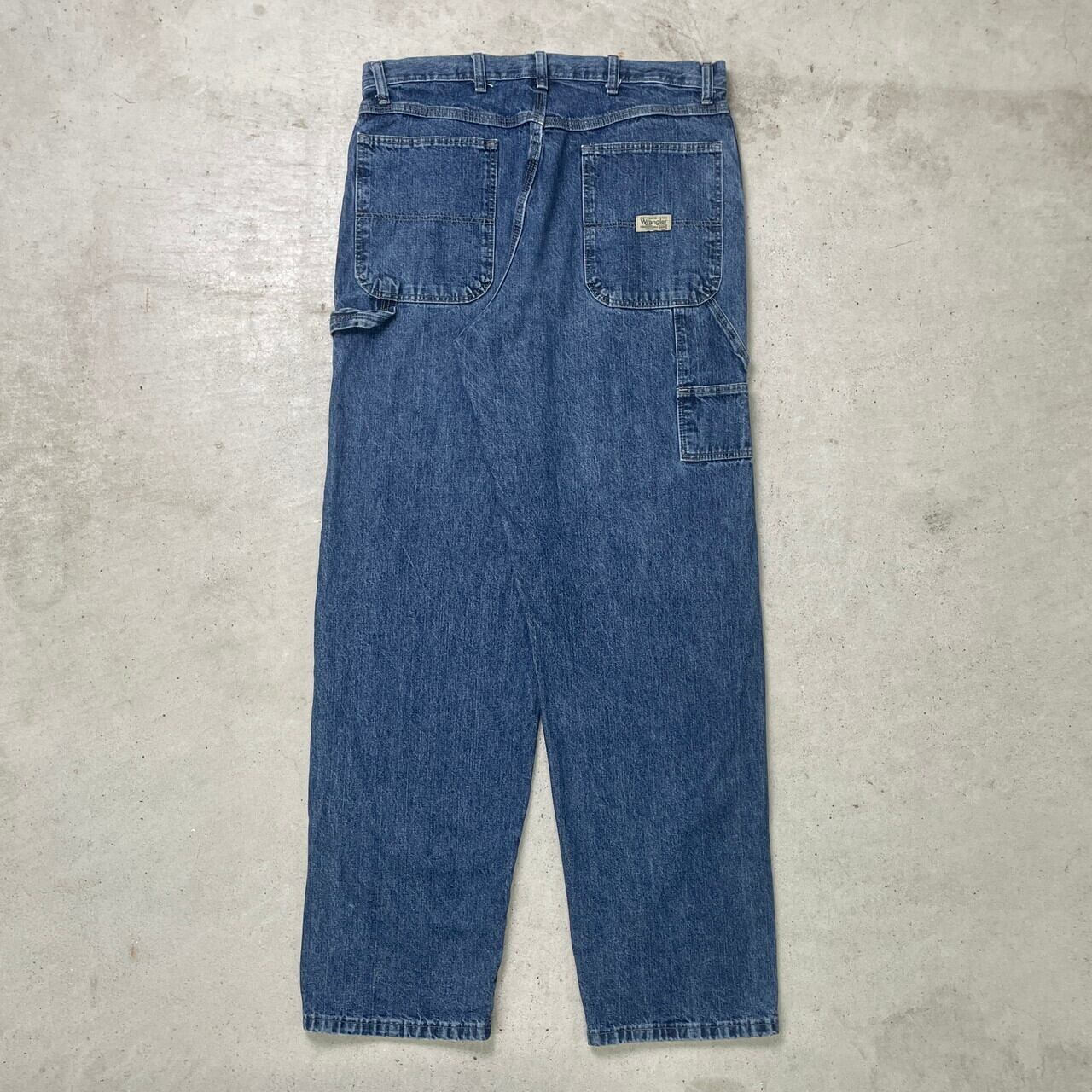 Wrangler ラングラー デニムペインターパンツ メンズW34 古着 ワーク 