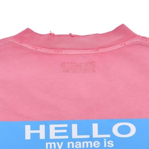 【VETEMENTS】MY NAME IS VETEMENTS FADED T-SHIRT