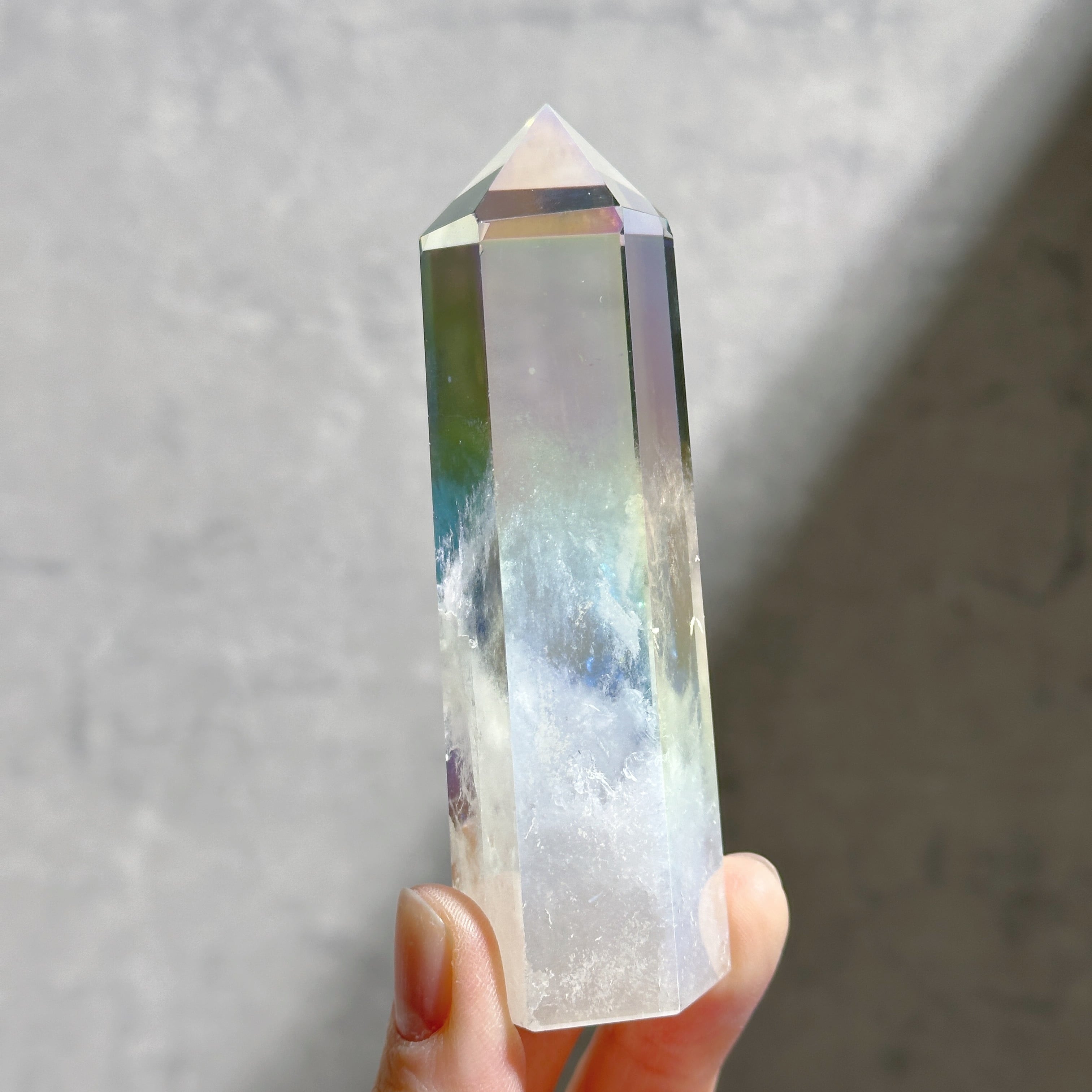 エンジェルオーラクォーツ タワー31◇ Angel Aura Quartz ◇天然石