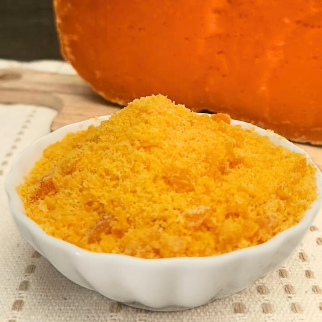 料理が変わる!フランス産 グラスフェッド ミモレット 12ヶ月熟成 削りたて粉チーズ Elevate Your Cooking! French Grassfed Mimolette – 12-Month Aged Grated Cheese (150g) 料理が変わる!フランス産 グラスフェッド ミモレット 12ヶ月熟成 削りたて粉チーズ Elevate Your Cooking! French Grassfed Mimolette – 12-Month Aged Grated Cheese (150g)