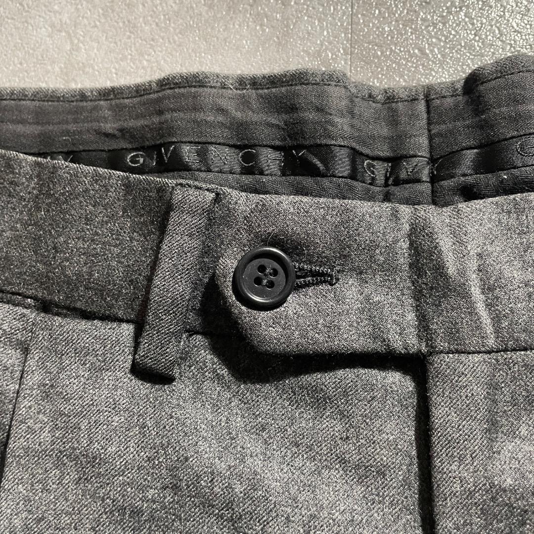 90s Givenchy ウールグレースラックス 無地 日本製 【W31】 | ib2