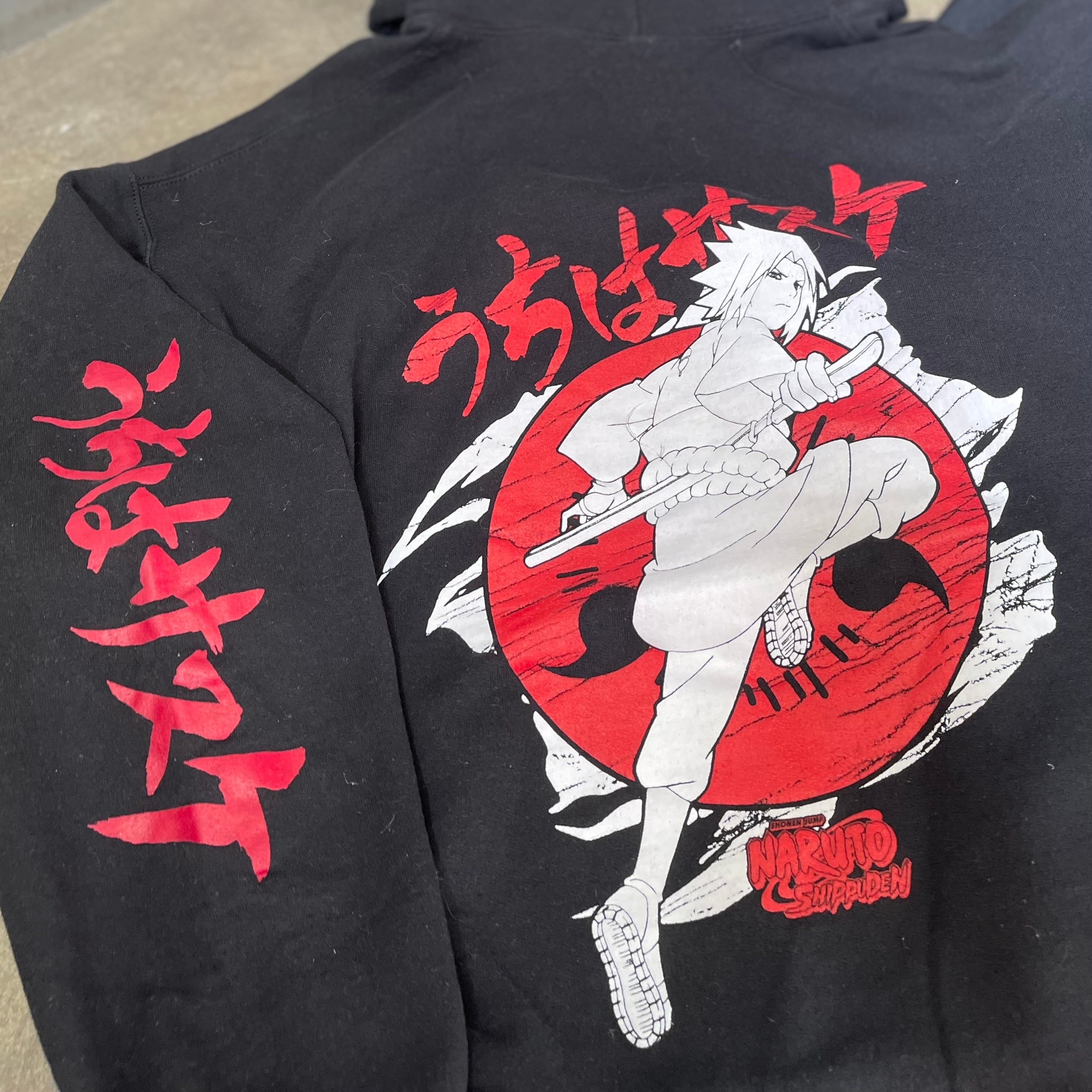 希少 00's ナルト疾風伝 NARUTO vs. SASUKE Tシャツ