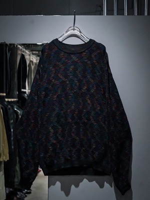【add (c) vintage】"TUNDRA" Beautiful Coloring Vintage Loose 3D Knit